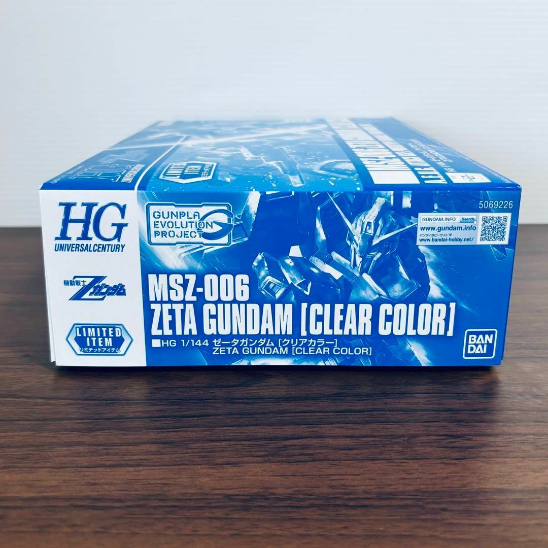 HG 1/144 ゼータガンダム クリアカラー エンタメ/ホビーのおもちゃ/ぬいぐるみ(模型/プラモデル)の商品写真