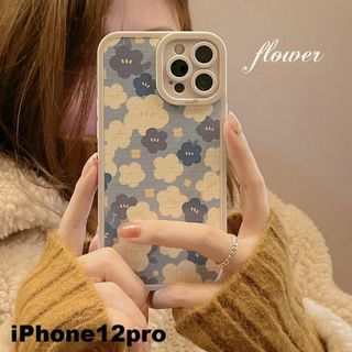 iphone12proケース カーバー 可愛い　お洒落la(iPhoneケース)