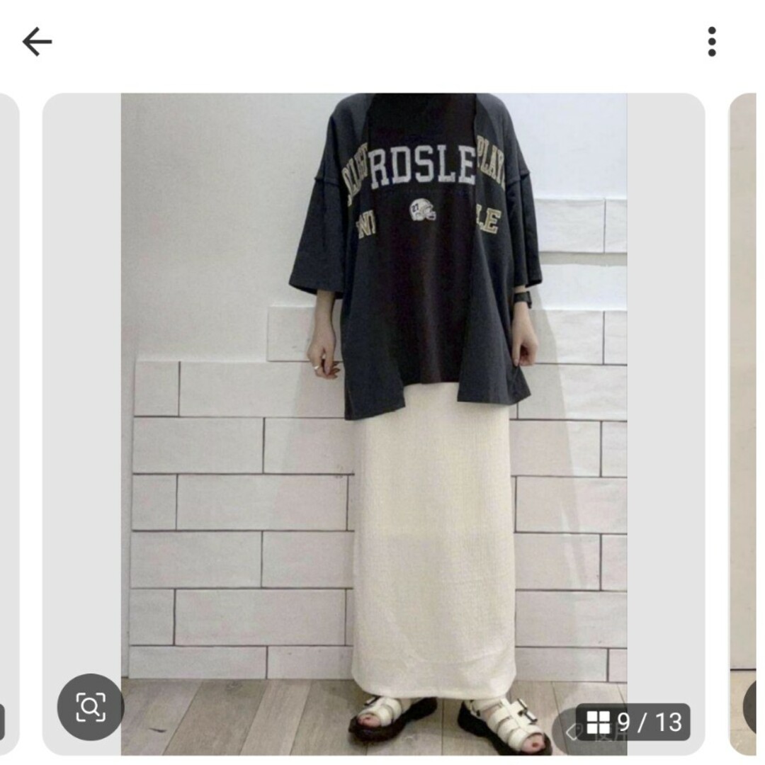 LEPSIM(レプシィム)のレプシィム★リメイク風ワイドT レディースのトップス(Tシャツ(半袖/袖なし))の商品写真