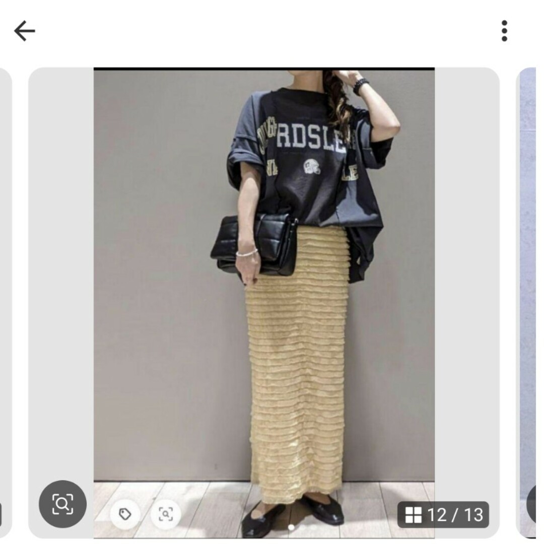 LEPSIM(レプシィム)のレプシィム★リメイク風ワイドT レディースのトップス(Tシャツ(半袖/袖なし))の商品写真