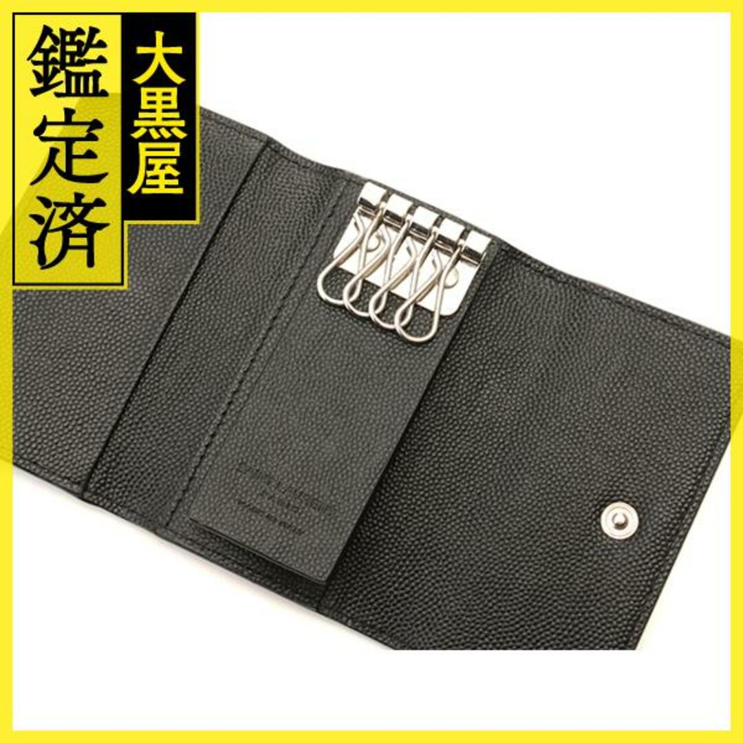 SAINT LAURENT(サンローラン)のサンローラン サンローラン　4連キーケース　ブラック　レザー 685557 【472】 レディースのアクセサリー(その他)の商品写真