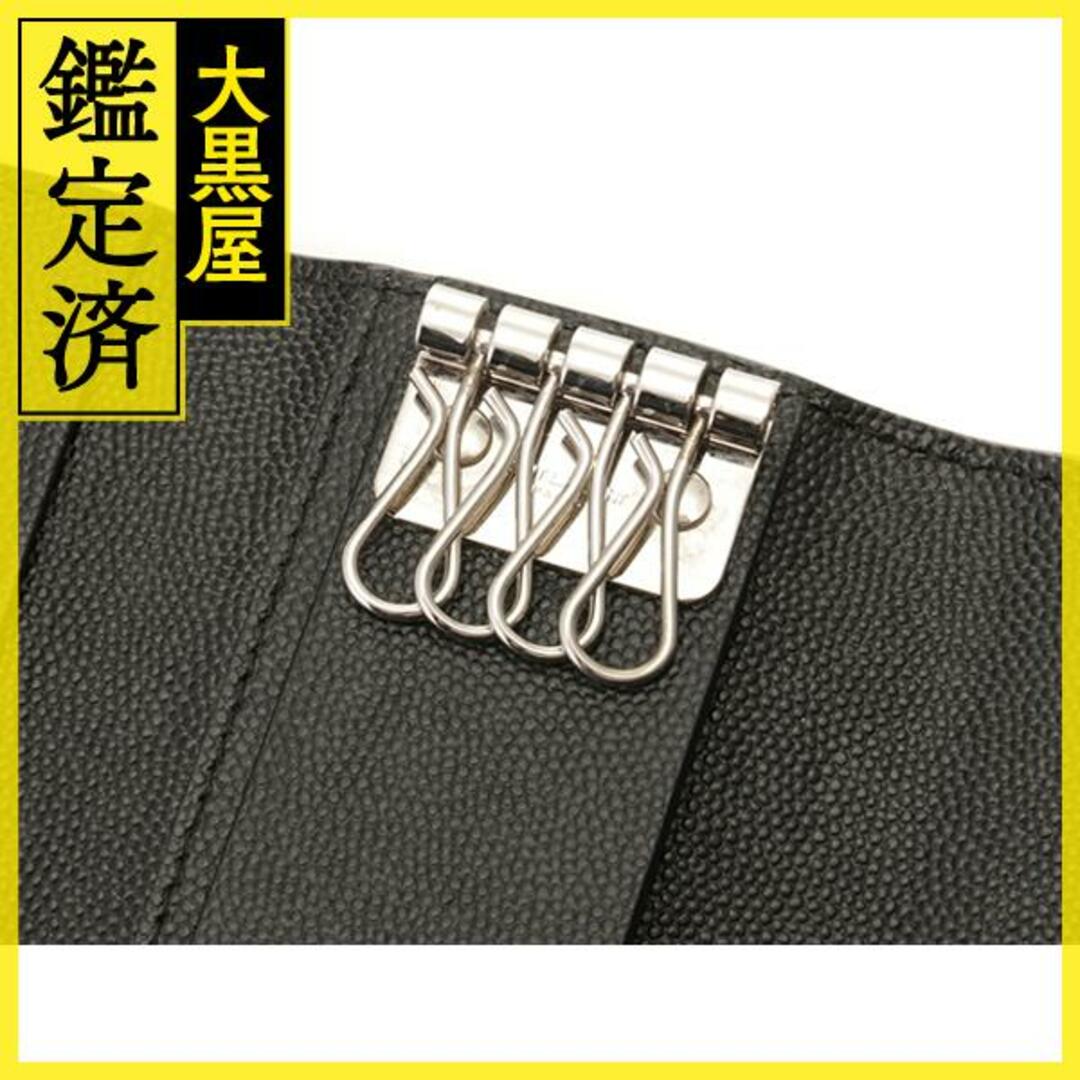 SAINT LAURENT(サンローラン)のサンローラン サンローラン　4連キーケース　ブラック　レザー 685557 【472】 レディースのアクセサリー(その他)の商品写真