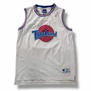 90s champion tune squad タンクトップ バスケ 古着 XL
