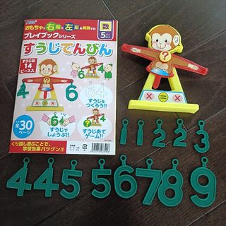 アーテック　すうじてんびん　おさるさん　知育玩具　数字