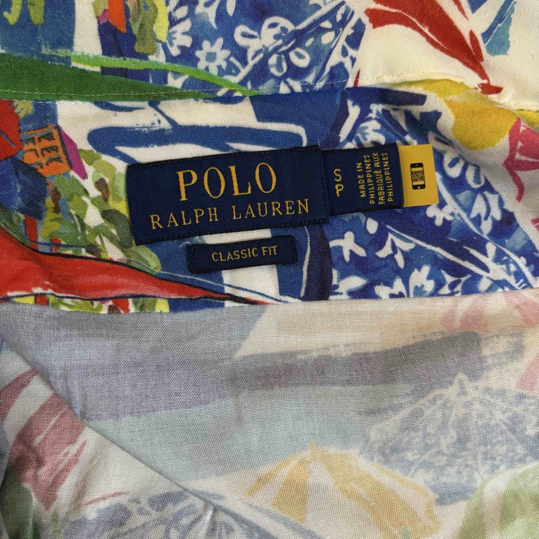 POLO RALPH LAUREN(ポロラルフローレン)の【レーヨン100％】ラルフローレン/アロハシャツ/現行タグ/サイズS メンズのトップス(シャツ)の商品写真