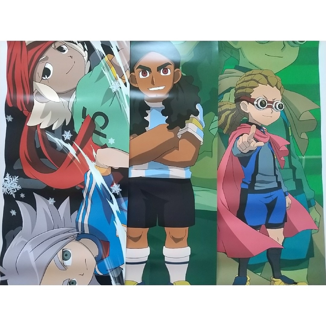 イナズマイレブン イナイレ イナイレGO  キャラポス スティックポスター エンタメ/ホビーのアニメグッズ(ポスター)の商品写真