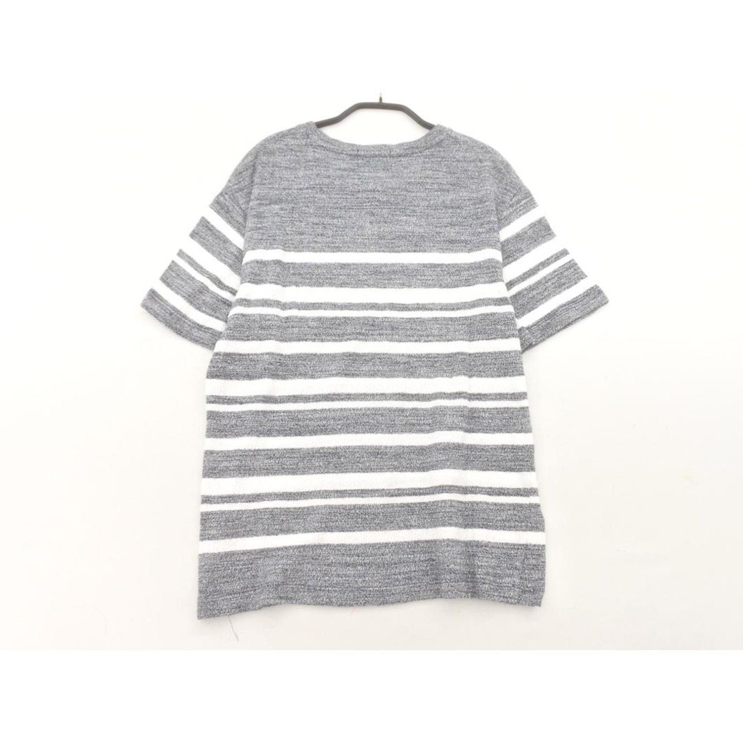 BLACK LABEL CRESTBRIDGE ブラックレーベル クレストブリッジ ポケット ボーダー カットソー sizeM/白ｘグレー ■◆ メンズ メンズのトップス(Tシャツ/カットソー(半袖/袖なし))の商品写真