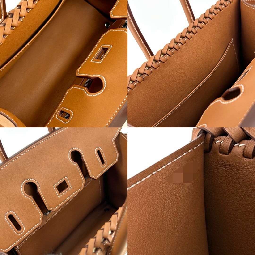 HERMES(エルメス)の【新品未使用】HERMES エルメス バーキン ピクニック 25 ヴォースイフト ラタン ゴールド シルバー金具 W刻印 2025年製 箱付き レディース ハンドバッグ カゴバッグ レア レディースのバッグ(ハンドバッグ)の商品写真