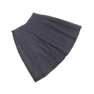 マッキントッシュフィロソフィー(MACKINTOSH PHILOSOPHY)のMACKINTOSH PHILOSOPHY マッキントッシュフィロソフィー ひざ丈 スカート size38/濃紺 ■◇ レディース(ひざ丈スカート)