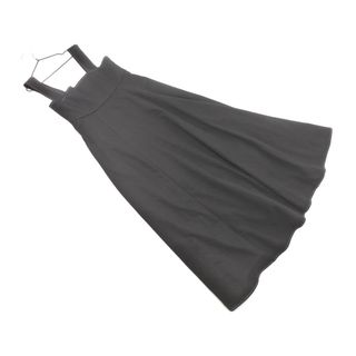 ヘザー(heather)のHeather ヘザー マキシ フレア ワンピース ジャンパー スカート sizeS/黒 ■■ レディース(ミニスカート)