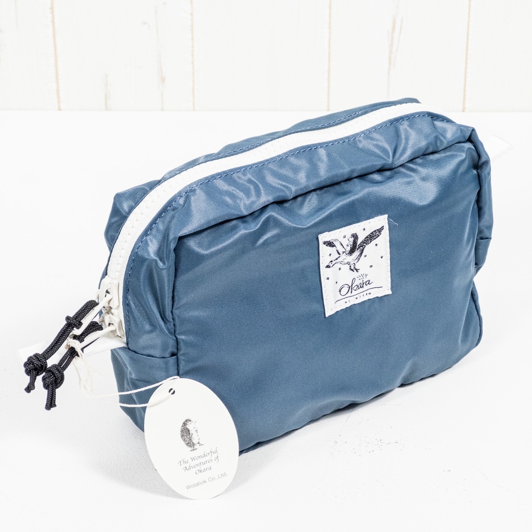 【OneSize ブルー系】 Okara ( オカラ ) レクタンN RektanN ブルーグレー / Blue Gray ナイロン バッグ ストレージ パッキングサック スタッフサック インナーポーチ z00 メンズのバッグ(その他)の商品写真