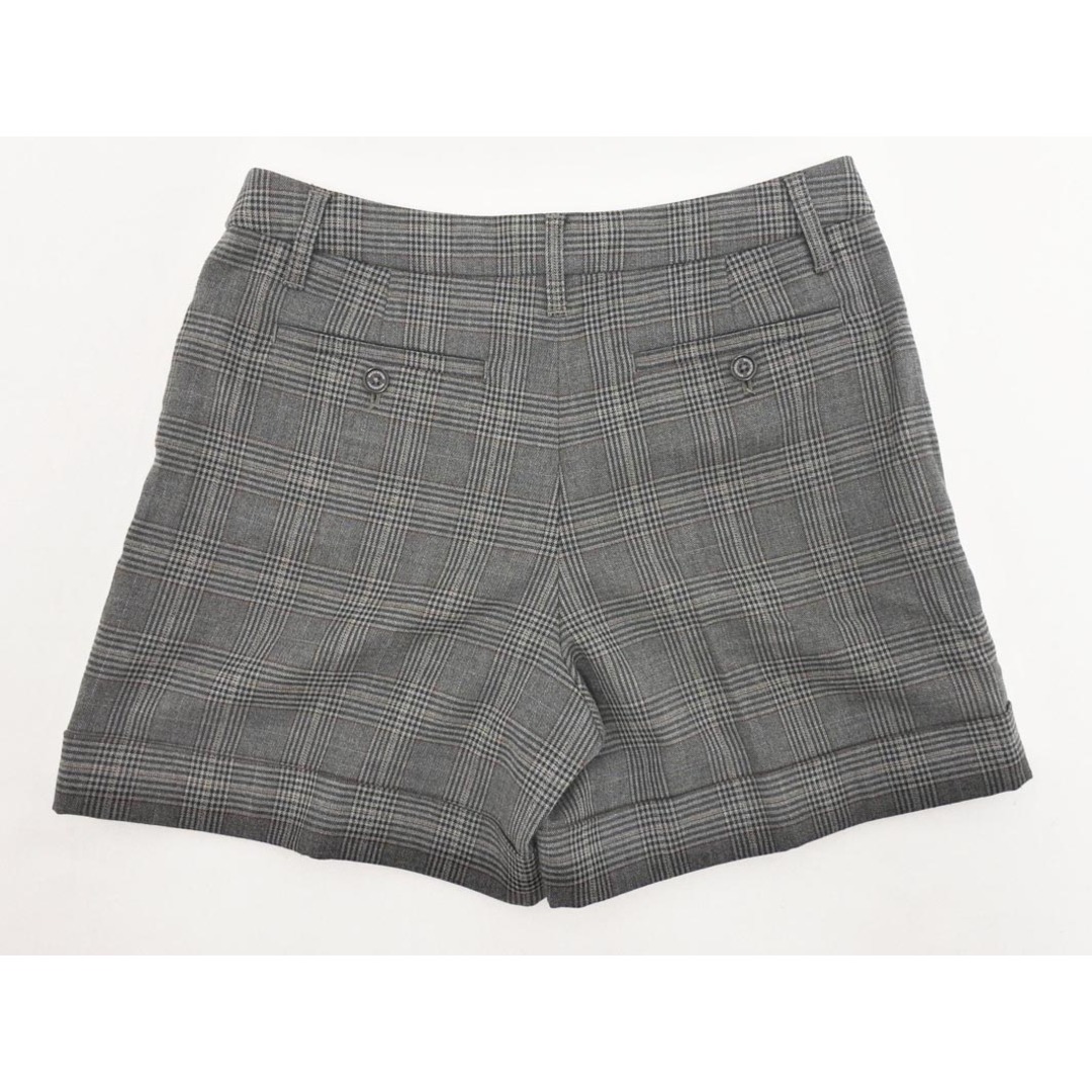 MACKINTOSH PHILOSOPHY(マッキントッシュフィロソフィー)のMACKINTOSH PHILOSOPHY マッキントッシュフィロソフィー チェック ショート パンツ size36/グレー ■◆ レディース レディースのパンツ(ショートパンツ)の商品写真