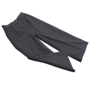 マッキントッシュフィロソフィー(MACKINTOSH PHILOSOPHY)のMACKINTOSH PHILOSOPHY マッキントッシュフィロソフィー リネン混 ワイド パンツ size36/黒 ■◆ レディース(その他)