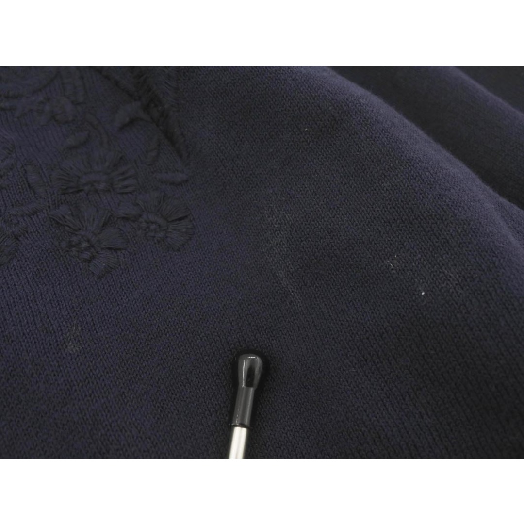 MACKINTOSH PHILOSOPHY(マッキントッシュフィロソフィー)のMACKINTOSH PHILOSOPHY マッキントッシュフィロソフィー 刺繍 カーディガン size38/紺 ■◇ レディース レディースのトップス(カーディガン)の商品写真