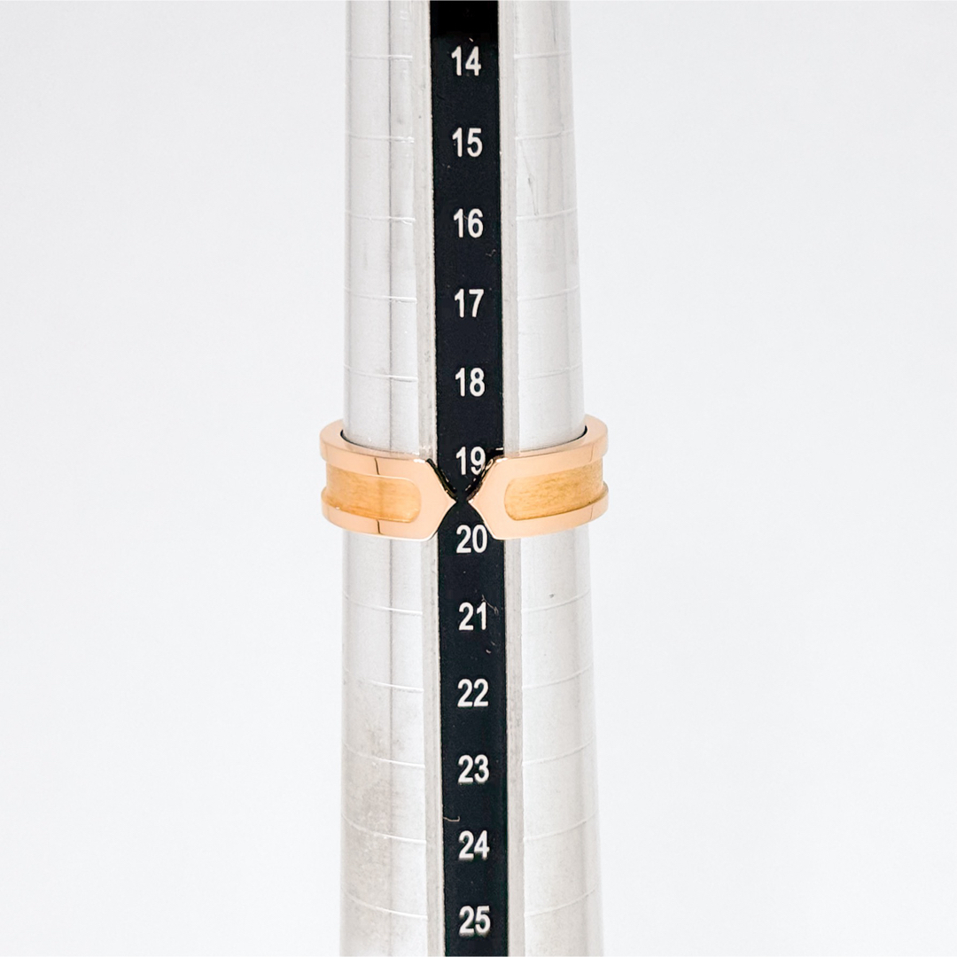 Cartier(カルティエ)のCartier カルティエ C2 リング PG750 8.5g 19.5号 メンズのアクセサリー(リング(指輪))の商品写真