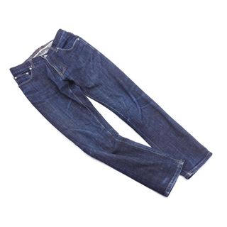 ビームス(BEAMS)のBEAMS ビームス ストレート デニムパンツ sizeS/紺 ■■ メンズ(デニム/ジーンズ)
