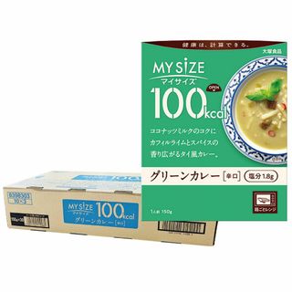 オオツカショクヒン(大塚食品)の【 送料無料 】大塚食品 マイサイズ 100kcal グリーンカレー 辛口 30食 まとめ買い(その他)