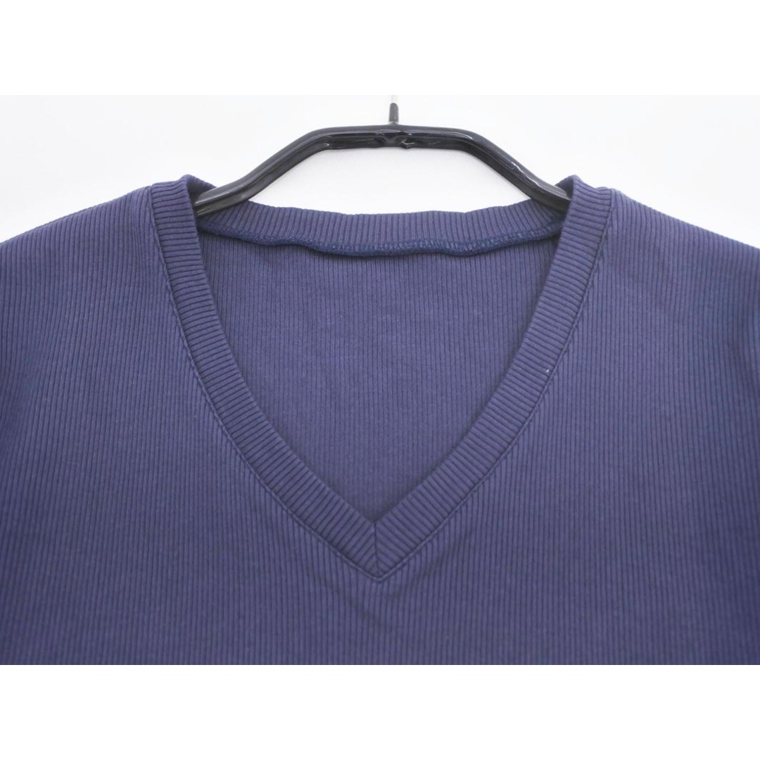 EPOCA(エポカ)のEPOCA UOMO エポカ ウォモ Vネック カットソー size48/濃紺 ■◆ メンズ メンズのトップス(Tシャツ/カットソー(半袖/袖なし))の商品写真
