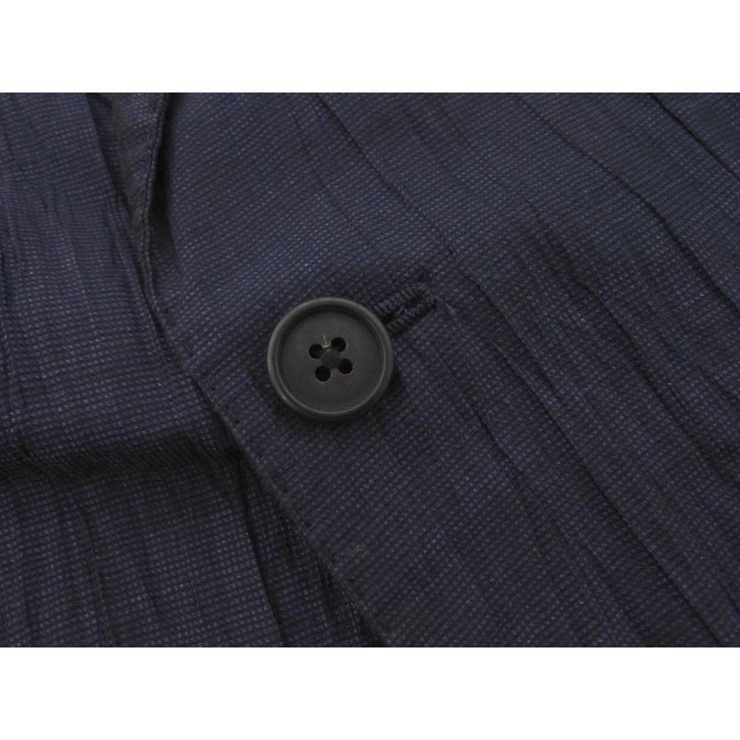 KATHARINE HAMNETT(キャサリンハムネット)のKATHARINE HAMNETT キャサリンハムネット リネン混 テーラード ジャケット sizeS/濃紺 ■◇ メンズ メンズのジャケット/アウター(テーラードジャケット)の商品写真
