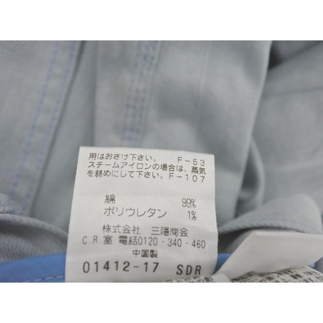 EPOCA(エポカ)のEPOCA UOMO エポカ ウォモ ボタンフライ ストレート デニムパンツ size50/水色 ■■ メンズ メンズのパンツ(デニム/ジーンズ)の商品写真