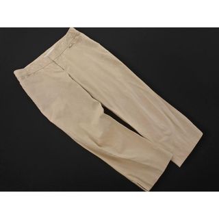 NOLLEY'S ノーリーズ sophi スリット クロップド パンツ size36/ベージュ ■◇ レディース