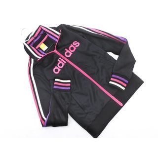 アディダス(adidas)のadidas アディダス NEO ネオ 3ライン ロゴ トラック ジャケット sizeS/黒 ■◇ レディース(その他)