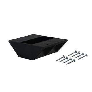 平安伸銅工業 LABRICO DIY収納パーツ 2×4棚受ダブル マットブラック