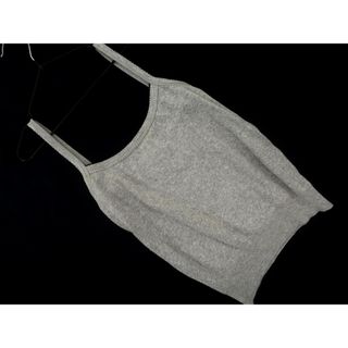 burberrys バーバリーズ BLUE LABEL ブルーレーベル キャミソール sizeM/グレー ■◆ レディース