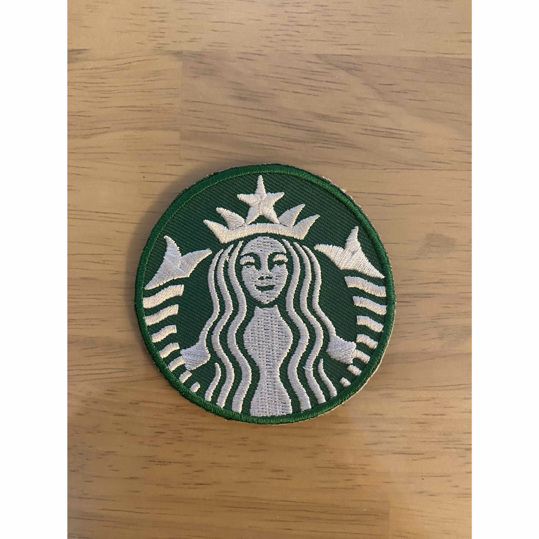 ワッペン　　Starbucks ハンドメイドの素材/材料(各種パーツ)の商品写真