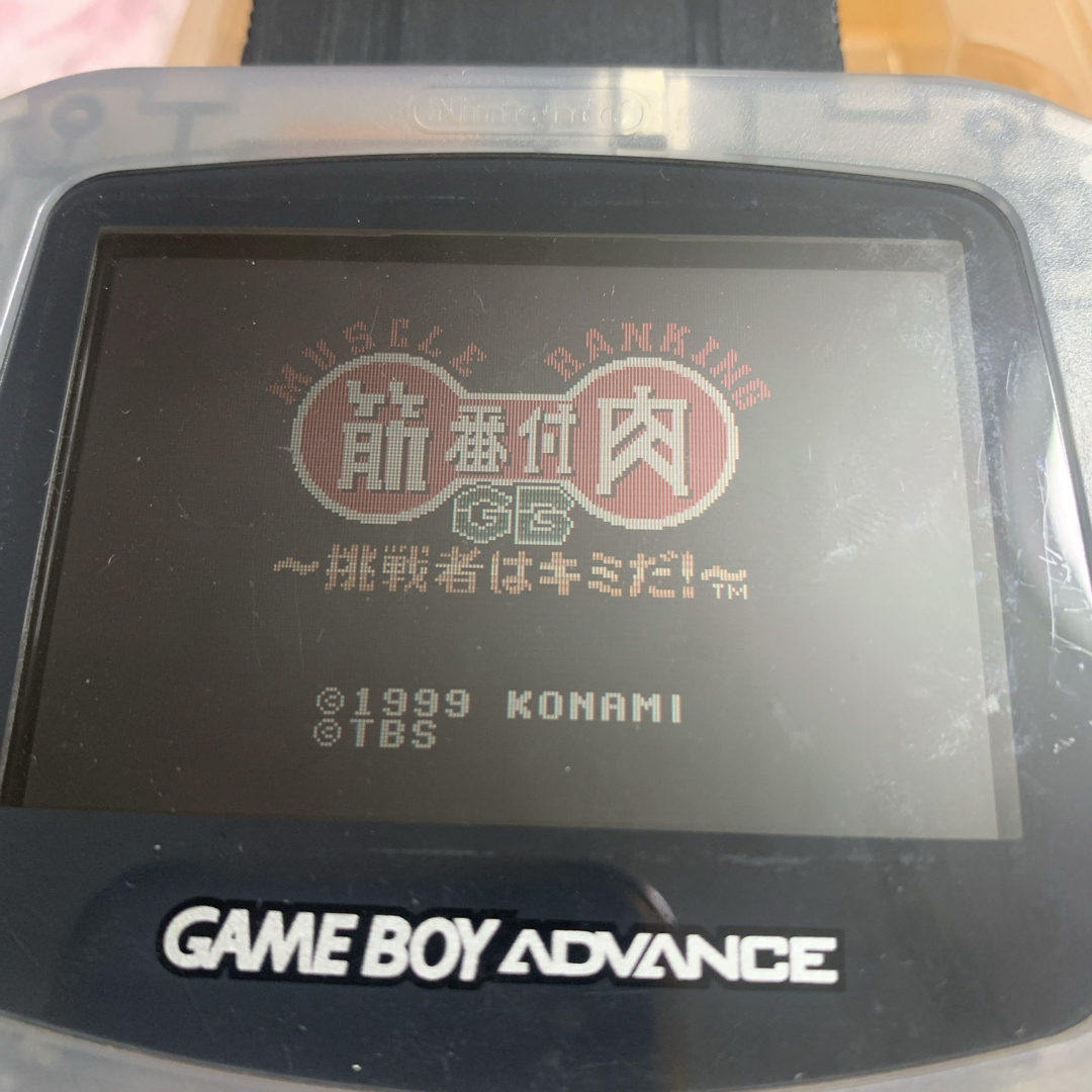 ゲームボーイカラー　筋肉番付 エンタメ/ホビーのゲームソフト/ゲーム機本体(携帯用ゲームソフト)の商品写真