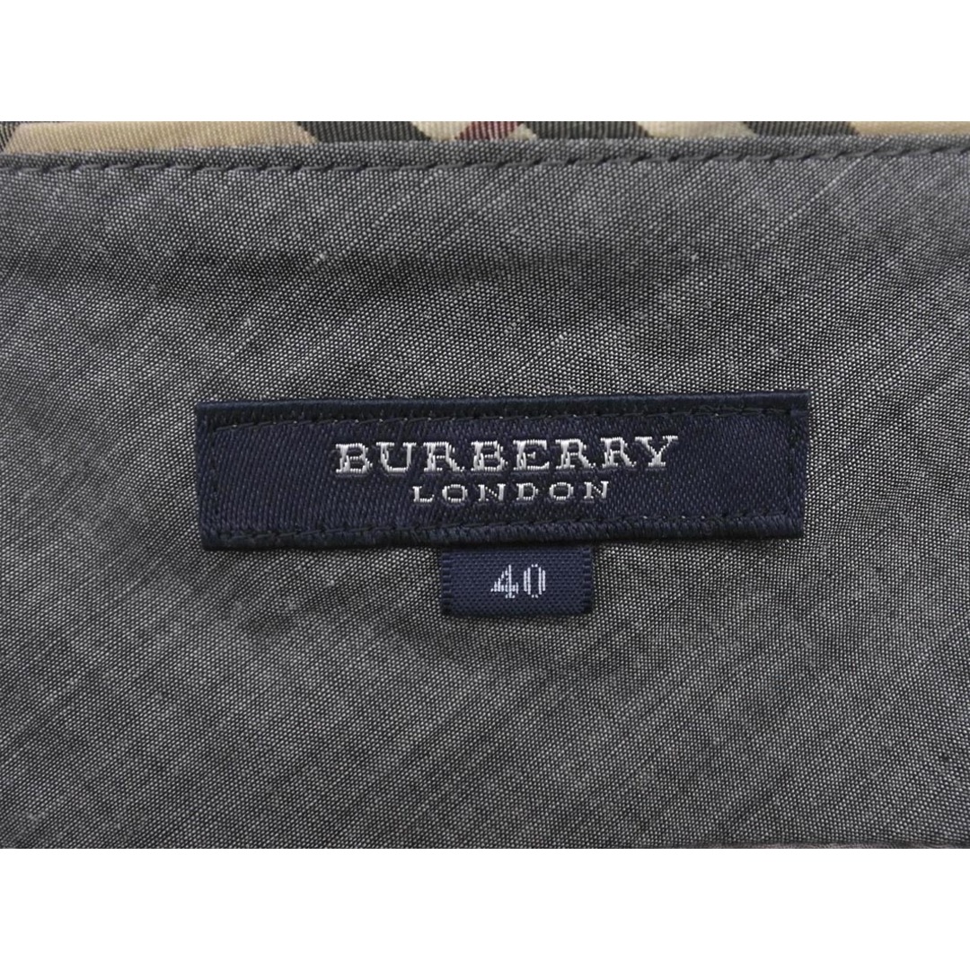BURBERRY(バーバリー)のBURBERRY バーバリー LONDON プリーツ スカート size40/グレー ■◆ レディース レディースのスカート(ひざ丈スカート)の商品写真