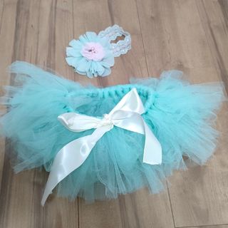 ニューボンフォト　スカート　ドレス　女の子　ベビー　記念