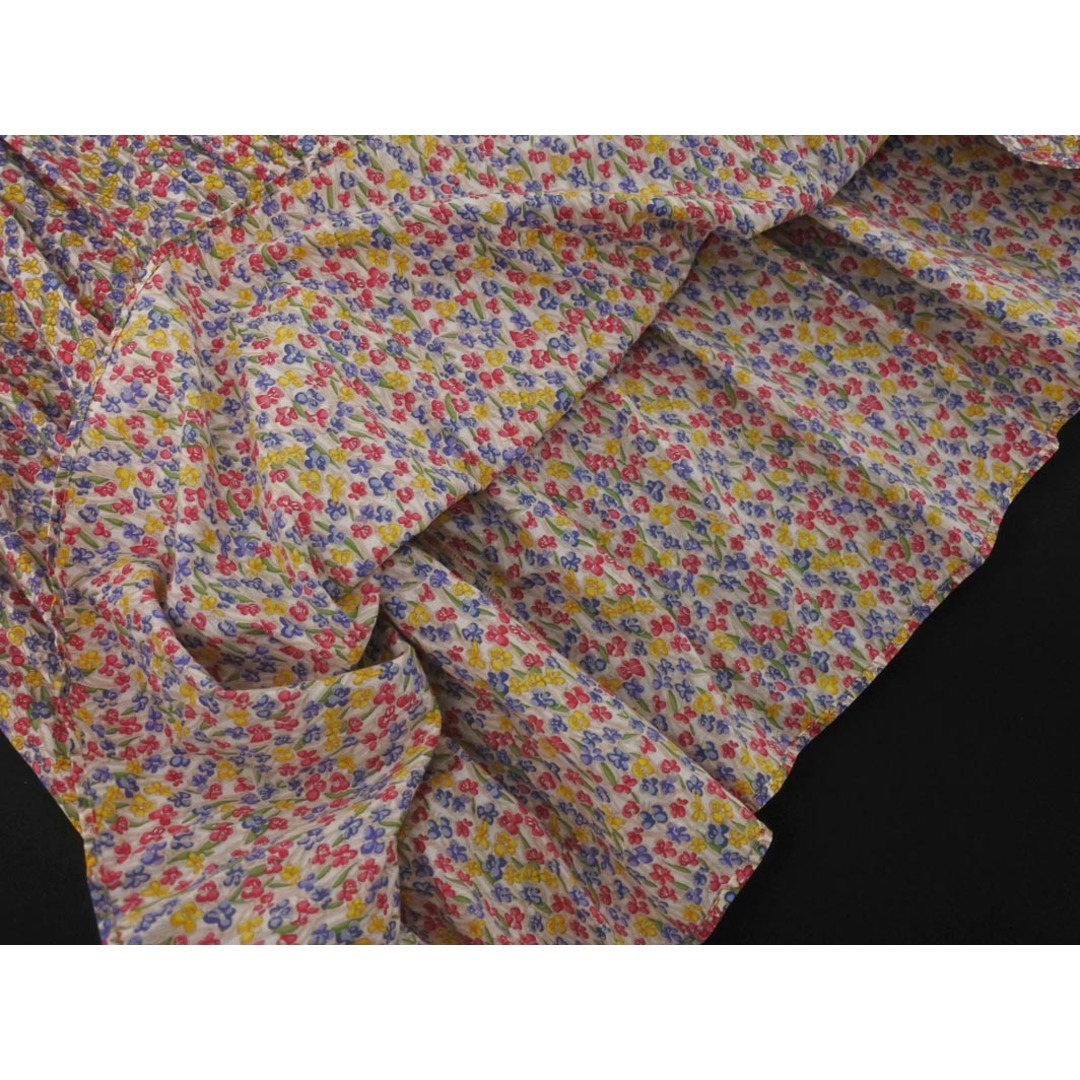 MACKINTOSH PHILOSOPHY(マッキントッシュフィロソフィー)のMACKINTOSH PHILOSOPHY マッキントッシュフィロソフィー 花柄 ワンピース size36/オフホワイト ■◆ レディース レディースのワンピース(ミニワンピース)の商品写真