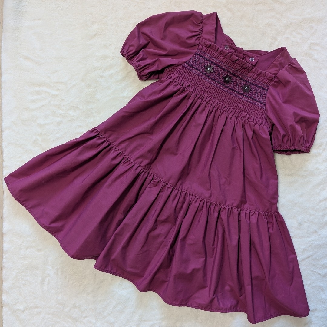 ANNA SUI mini(アナスイミニ)のアナスイミニ　ワンピース　120cm キッズ/ベビー/マタニティのキッズ服女の子用(90cm~)(ワンピース)の商品写真