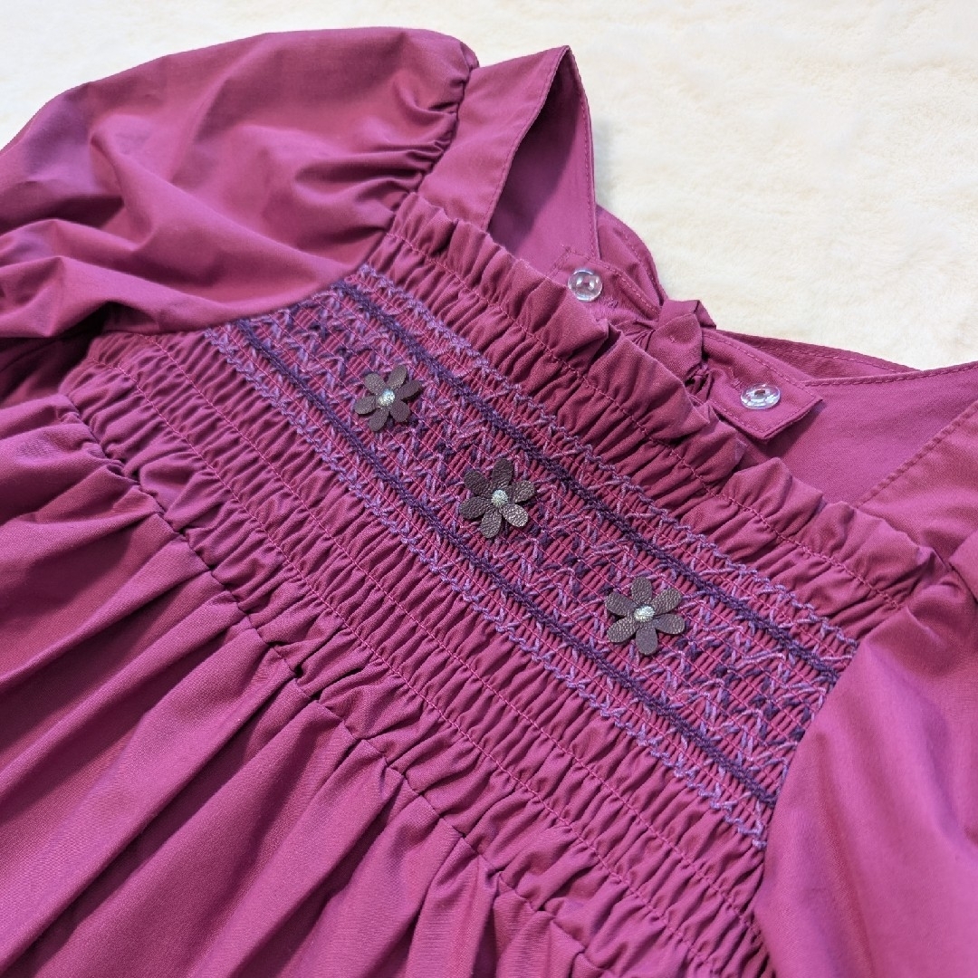 ANNA SUI mini(アナスイミニ)のアナスイミニ　ワンピース　120cm キッズ/ベビー/マタニティのキッズ服女の子用(90cm~)(ワンピース)の商品写真