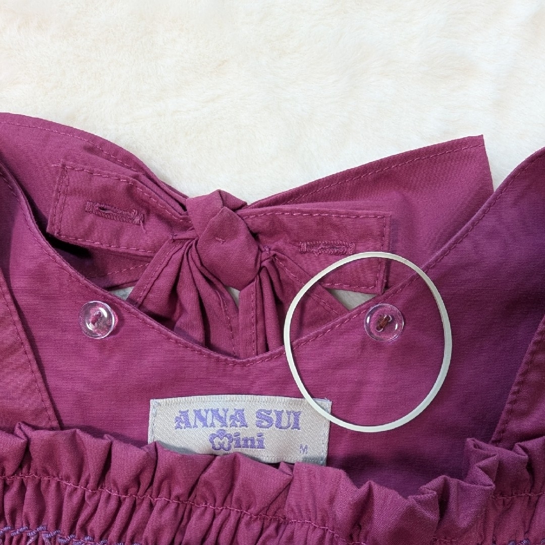 ANNA SUI mini(アナスイミニ)のアナスイミニ　ワンピース　120cm キッズ/ベビー/マタニティのキッズ服女の子用(90cm~)(ワンピース)の商品写真