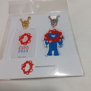 大阪関西万博 ミャクミャク アクリルペアキーホルダー A(キーホルダー)