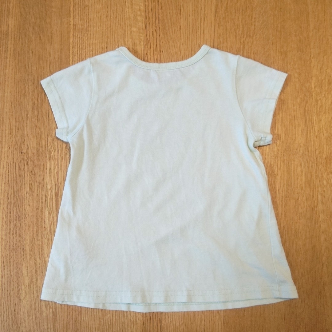 petit main(プティマイン)のプティマイン　半袖Tシャツ　100cm　2枚セット　女の子　綿100% キッズ/ベビー/マタニティのキッズ服女の子用(90cm~)(Tシャツ/カットソー)の商品写真