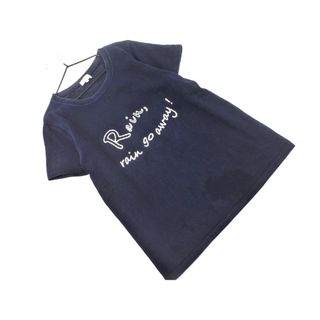 MACKINTOSH PHILOSOPHY マッキントッシュフィロソフィー 刺繍 プリント Tシャツ size38/紺 ■◆ レディース