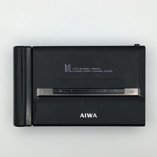 アイワ(aiwa)のAIWA HS-P50 カセットプレーヤー ブラック アイワ カセットボーイ(ポータブルプレーヤー)