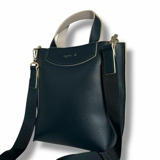 美品　アニエスべー agnes b トートバッグ 2wayトートバッグ 388(トートバッグ)