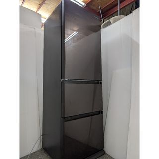 パナソニック(Panasonic)の冷蔵庫　パナソニック　ダークブラウン　フルフラットガラスドア　インテリア家電(冷蔵庫)