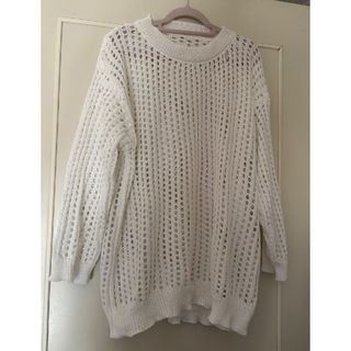 1回着用・メッシュニット