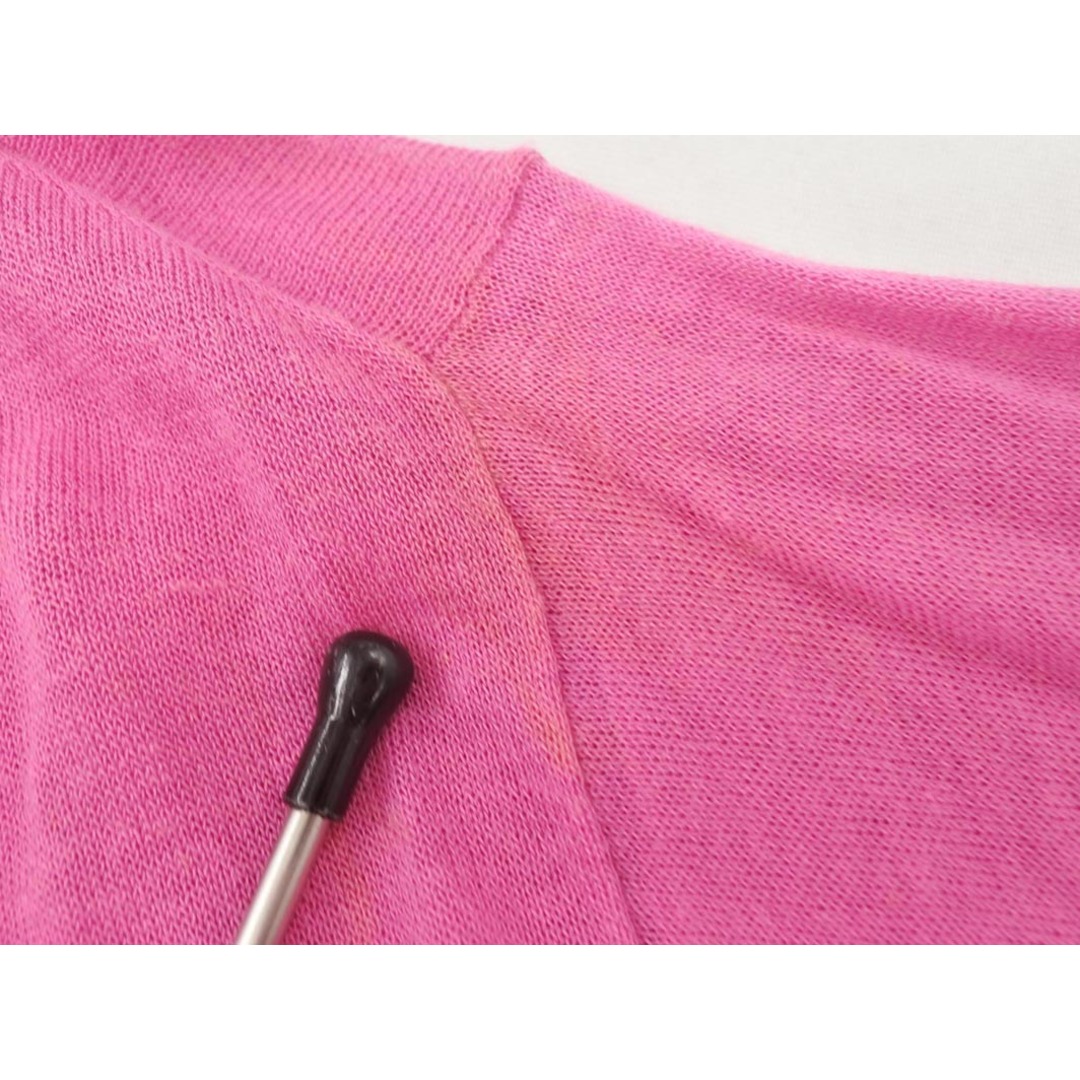 MACKINTOSH PHILOSOPHY(マッキントッシュフィロソフィー)のMACKINTOSH PHILOSOPHY マッキントッシュフィロソフィー Vネック カーディガン size38/ラベンダー ■◇ レディース レディースのトップス(カーディガン)の商品写真