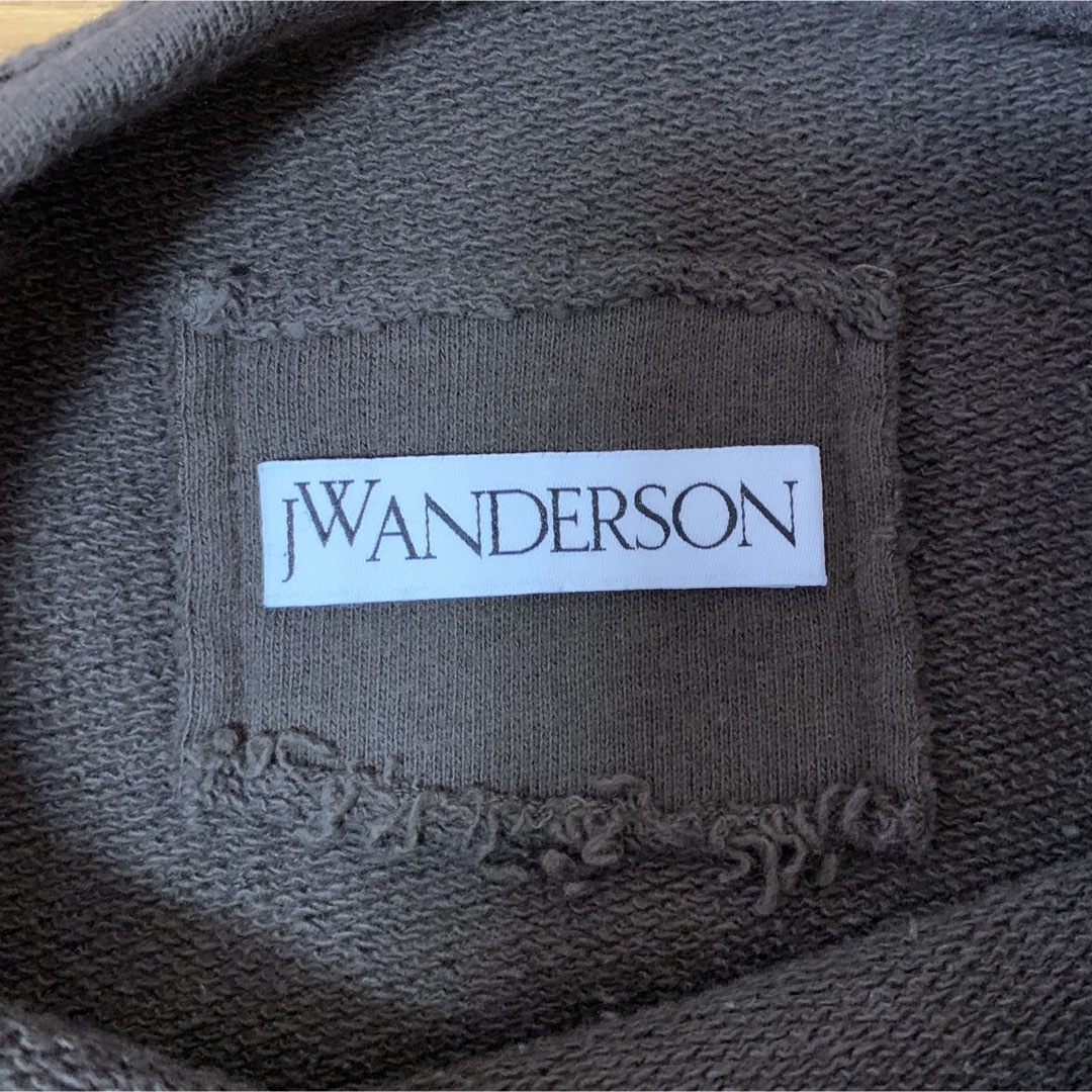 J.W.ANDERSON(ジェイダブリューアンダーソン)のJW ANDERSON JWアンダーソン ロゴ スウェット トレーナー ブラウン レディースのトップス(トレーナー/スウェット)の商品写真