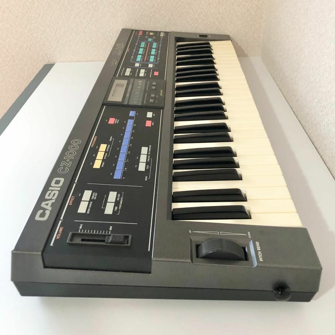 CASIO(カシオ)の【激レア】 CASIO CZ-1000 キーボードシンセサイザー 61鍵盤 楽器の鍵盤楽器(キーボード/シンセサイザー)の商品写真