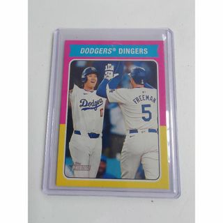 2024 Topps Heritage 大谷翔平 Freddie Freeman(シングルカード)