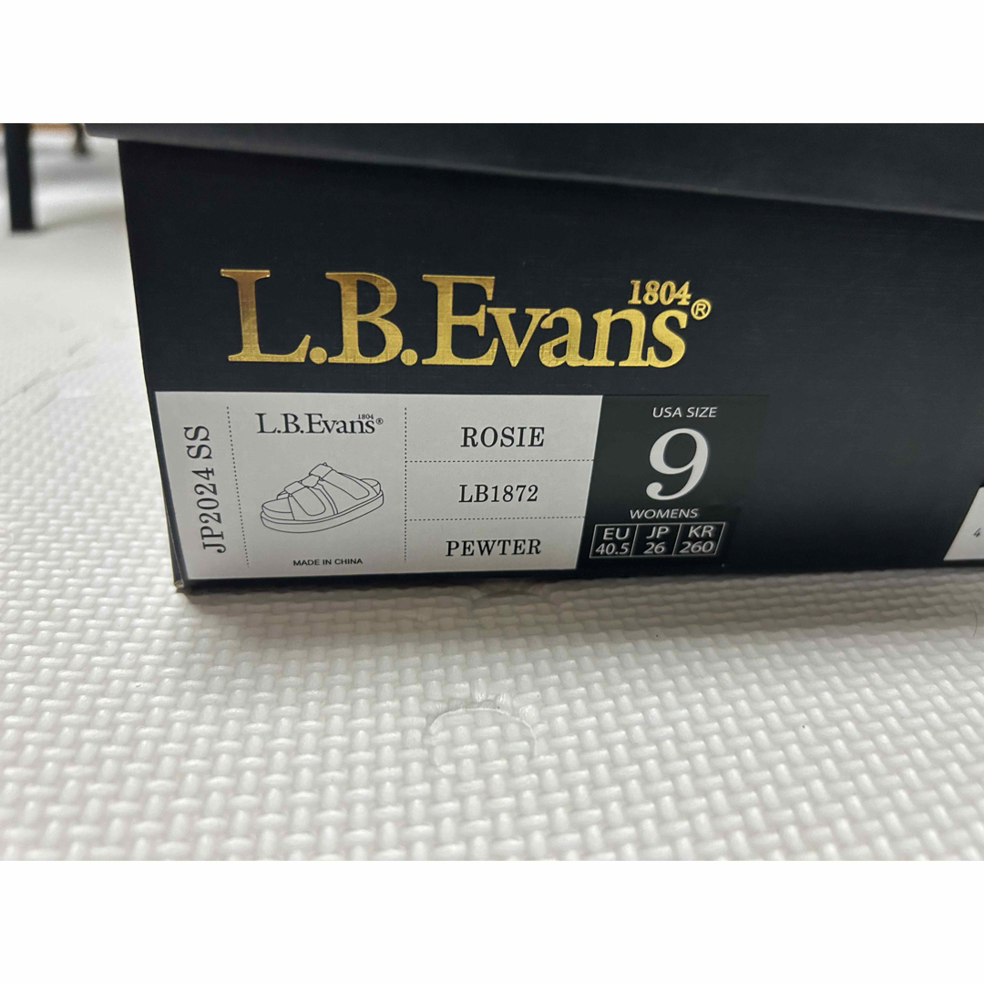 L.B.Evans Rosie 厚底サンダル （Pewter） レディースの靴/シューズ(サンダル)の商品写真