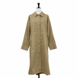 ラコステ(LACOSTE)のLACOSTE ラコステ コート ベージュ サイズ:34(S) / リラックスフィット ステンカラー コート / ロング オーバーサイズ / アウター ジャケット 上着【レディース】【中古】(その他)