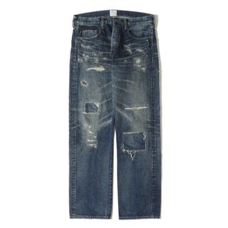 【美品】eYe JUNYA WATANABE MAN アイ ジュンヤ ワタナベ マン パンツ サイズ:XL / 24AW New Manual ヴィンテージ加工 デニム パンツ (WN-P912) / ボタンフライ / インディゴ / 日本製 / ボトムス ジーンズ ジーパン / コラボ【メンズ】【中古】(デニム/ジーンズ)